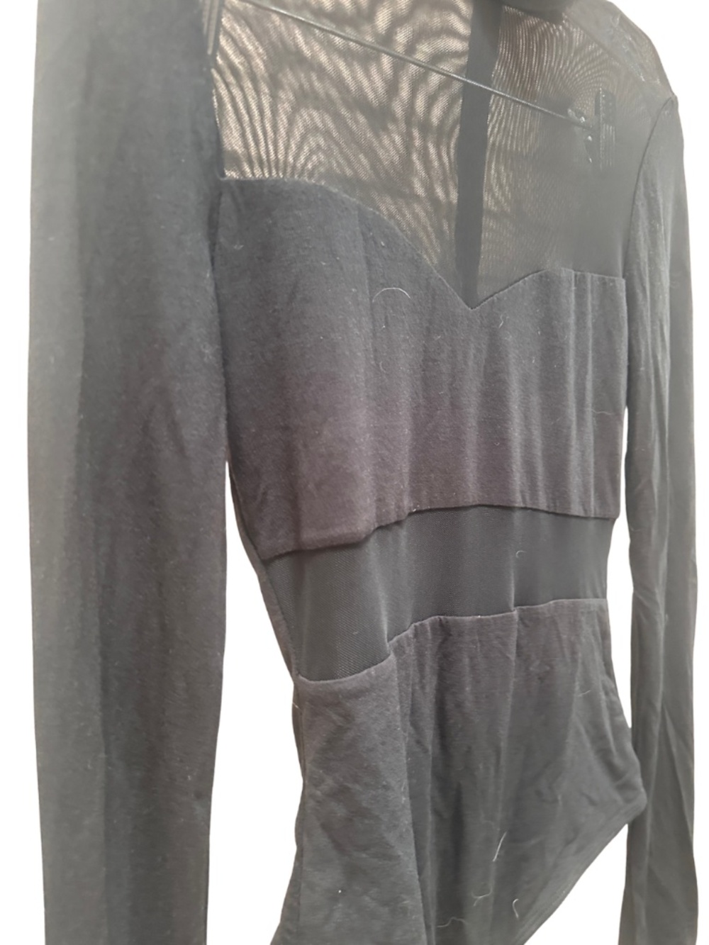 Vici Collection All Eyes On Me Sheer Mock Neck Bodysuit - Women's Small - Picture 3 of 6